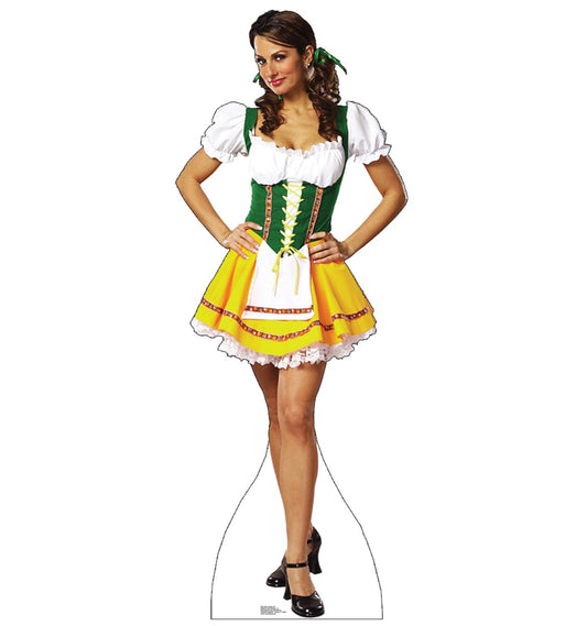 Life-size Beer Garden Girl Cardboard Cutout - All Cutouts