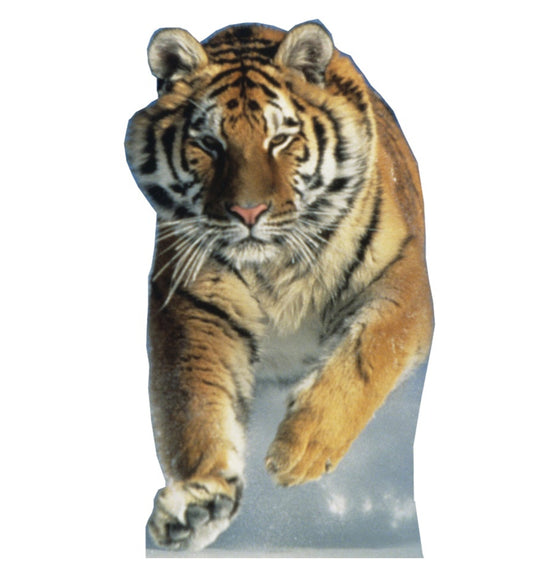 Life-size Tiger in the Snow Cardboard Cutout - All Cutouts