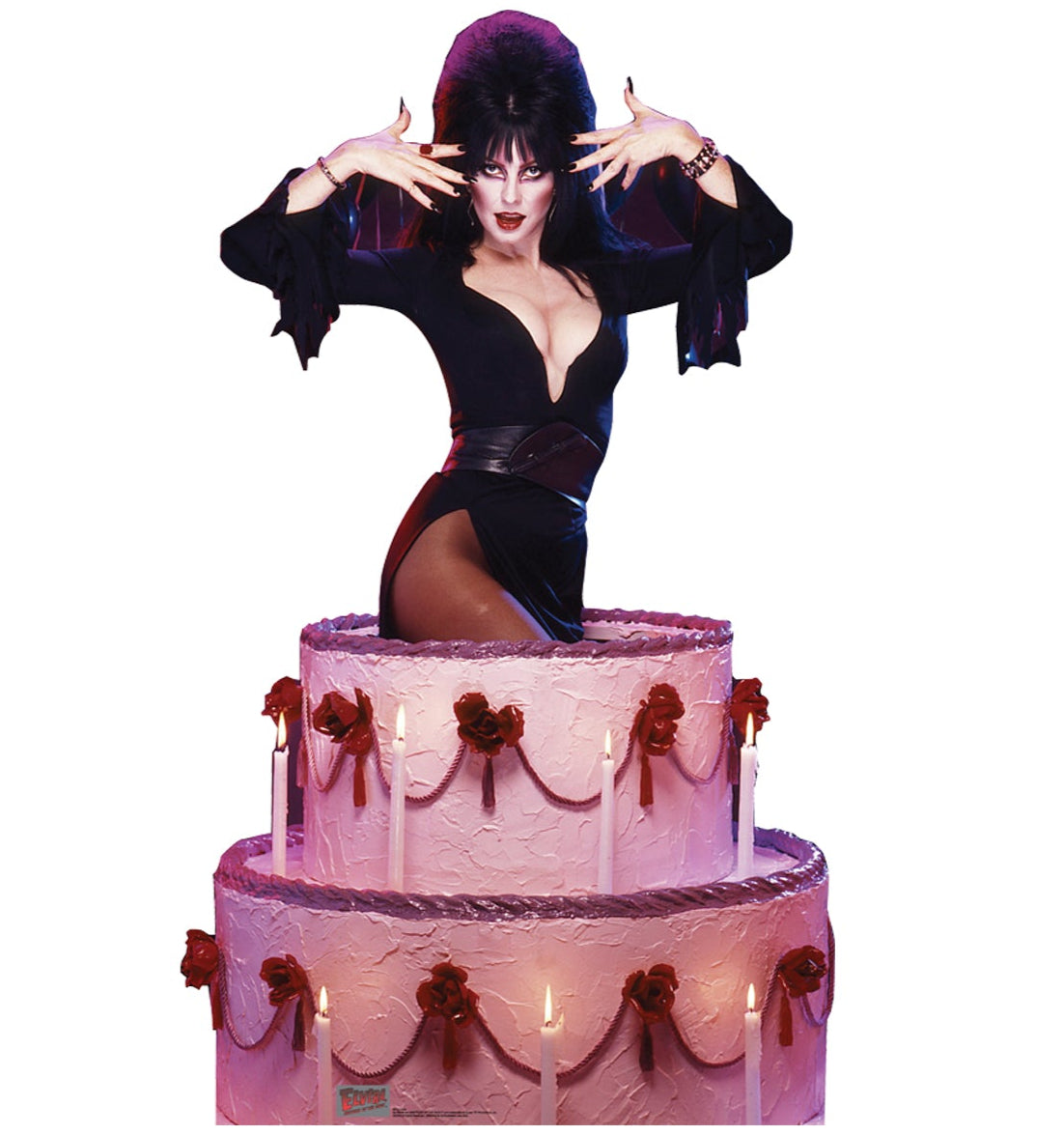 Elvira Cake Talking Life-Size Cardboard Cutout - All Cutouts