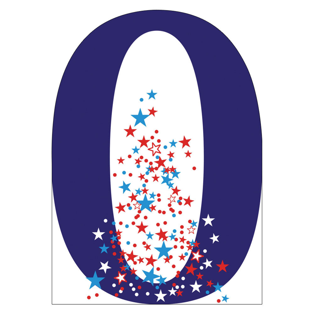 Life-size Number 0 Cardboard Standup | Cardboard Cutout - All Cutouts