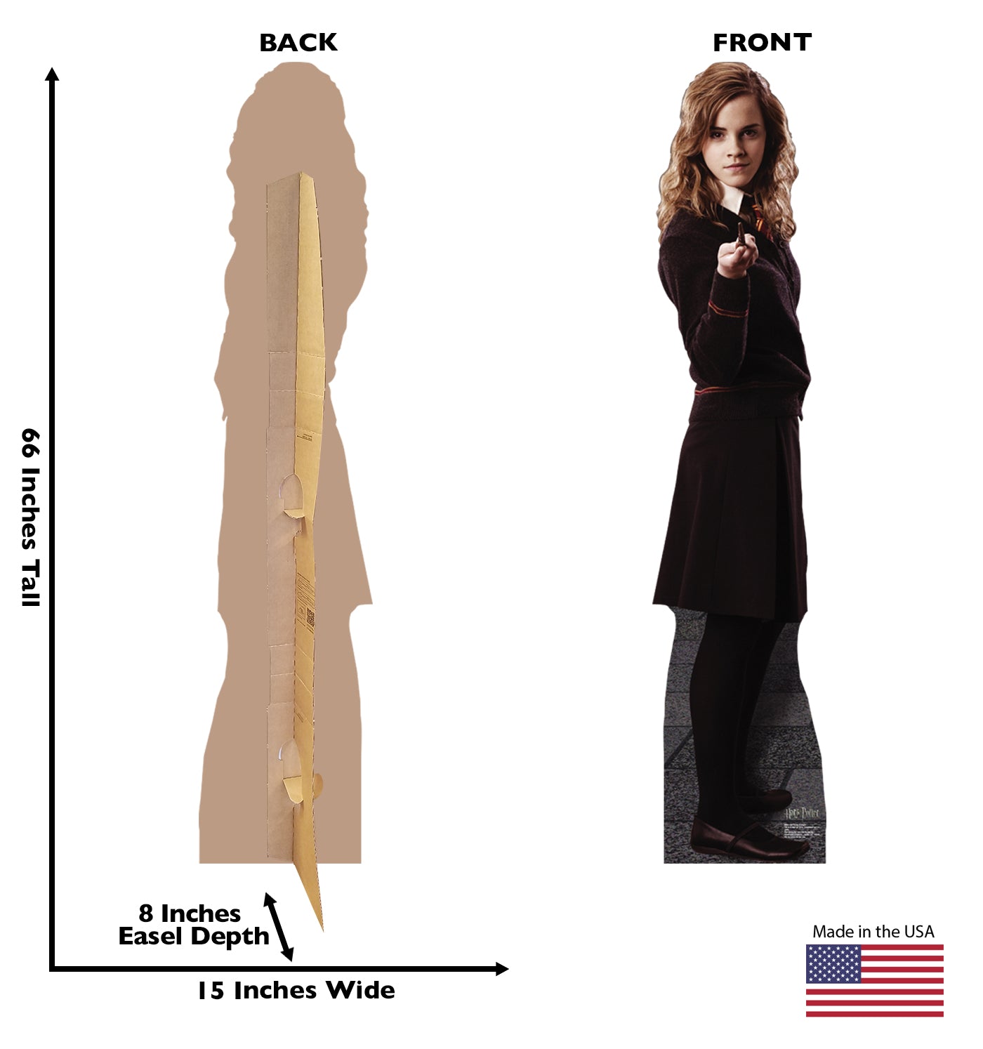Life-size Hermione Granger Cardboard Cutout - All Cutouts