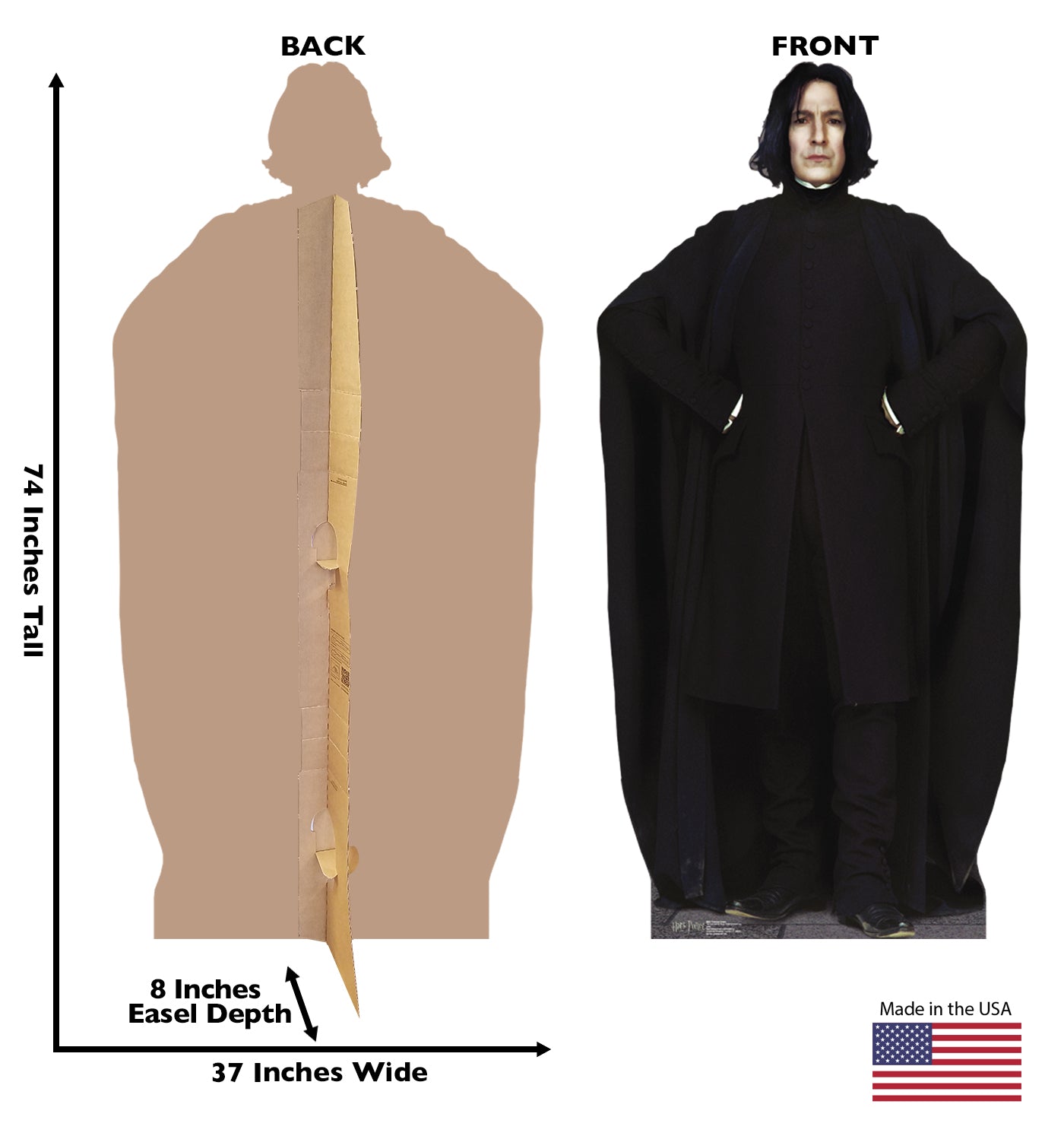 Life-size Professor Snape Cardboard Cutout - All Cutouts
