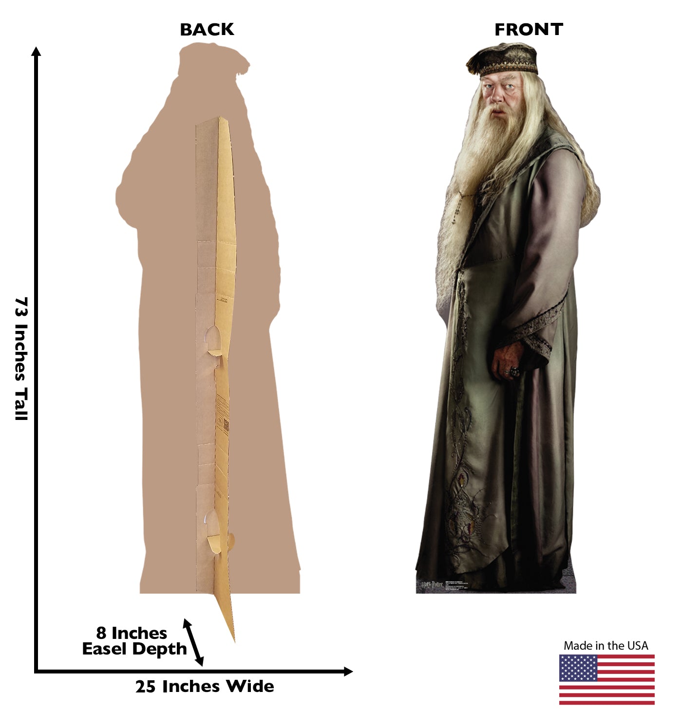 Life-size Professor Dumbledore Cardboard Cutout - All Cutouts