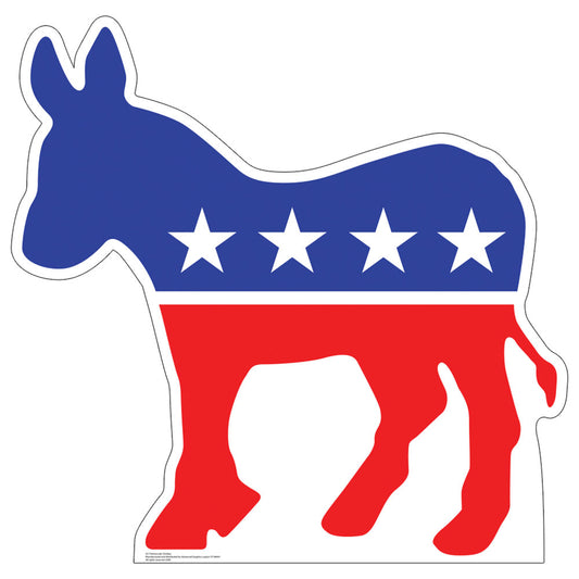 Life-size Democratic Donkey Cardboard Standup | Cardboard Cutout - All Cutouts