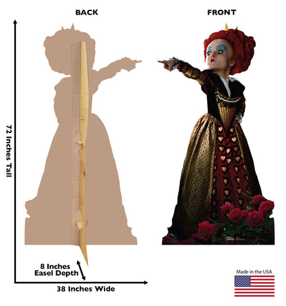 Life-size Red Queen Cardboard Cutout Standup - All Cutouts