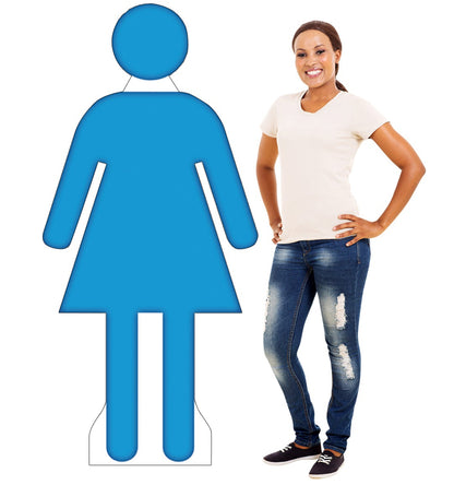 Woman Life-Size Cardboard Standup - All Cutouts