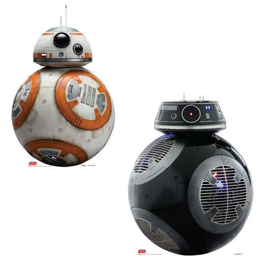 BB Droid Combo BB-8 & BB-9E Star Wars Cardboard Cutout - All Cutouts